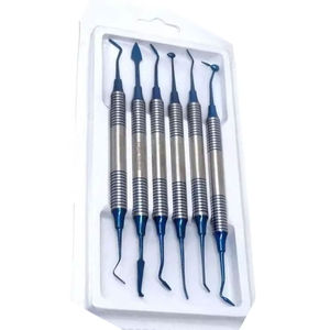 Instruments de remplissage électriques composites 2025, 6 pièces, acier inoxydable de qualité allemande, équipement de levage dentaire, certifié CB, classe II - Product Image 5