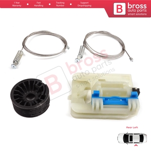 ชุดซ่อมมอเตอร์กระจกไฟฟ้า BWR5505 ด้านหลังซ้าย สำหรับรถยนต์ Tipo MK2 356 357 Egea ปี 2015 ขึ้นไป แบบ 4/5 ประตู รุ่น 52093915 - Product Image 3