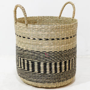 Artex Dong Thap Natural Seagrass Wicker <b>Storage</b> Baskets Handmade Gift Boxes for Stylish <b>Organization</b> in <b>Home</b> and Office - Product Image 1