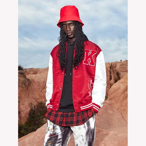 Veste universitaire pour homme 2026 Manches en cuir véritable et corps en laine Veste de baseball Style classique Letterman Streetwear d'hiver - Product Image 2