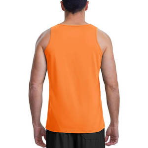 Nouveau design Tissu respirant à séchage rapide pour l'entraînement, débardeur uni pour homme à prix de gros - Product Image 2