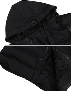 Vestes à bulles de haute qualité pour femme, rembourrage surdimensionné, imperméable, doudoune longue pour homme, veste matelassée - Product Image 4