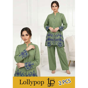 LP ZAVIAR EMB Casual Style 2 PCS <b>Button</b>-Decorated <b>Suit</b> - Product Image 6