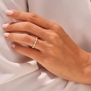 เครื่องประดับแหวนคลาสสิกสำหรับผู้หญิงเครื่องประดับเงินสไตล์ Boho 925เงินสีขาวโทแพซพลอยแฮนด์เมดของขวัญสำหรับภรรยา - Product Image 6