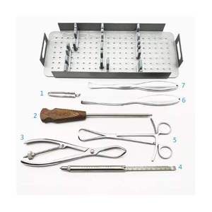 Kit de instrumentos ortopédicos de extremidades inferiores de acero inoxidable alemán, juego de fragmentos grandes para cirugía de hueso femoral y tibia - Product Image 6