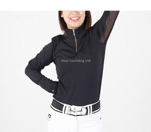 Vente chaude technique NCI dernière conception équestre fabricant de gros en vêtements équitation couche de base à manches longues hauts - Product Image 2