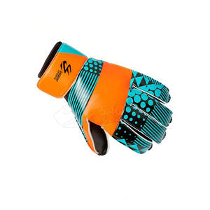 Nouveaux gants de gardien de but en cuir respirant de haute qualité avec design et logo personnalisés - Product Image 5