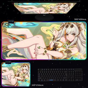 Alfombrilla de Ratón para Juegos Flashstrike Aesthetics Series XL, Superficie de Poliéster Impermeable y Base de Goma Natural, 800x300mm, En Stock - Product Image 1