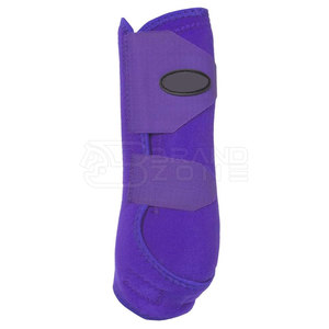 Bottes de brossage pour chevaux sur mesure de haute qualité en néoprène/cuir, durables, confortables, couleur unie, prix bas, équipement d'entretien pour chevaux - Product Image 2