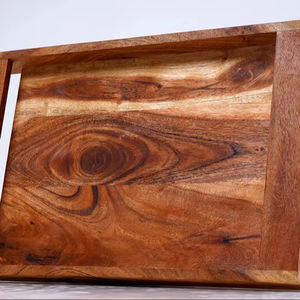 Plateau de service en mosaïque en marbre avec incrustation de nacre Décoration de table à manger Boho moderne Cadeau de maison rustique - Product Image 5