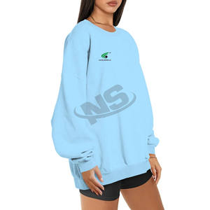 Sudadera Cómoda, Suave y Ligera para Mujer, Lisa, Teñida, de Manga Larga, Calidad Premium, Estilo Urbano, Nuevo Diseño en Venta - Product Image 3