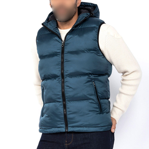 Chaleco acolchado impermeable para hombre, chaleco acolchado para exterior, Impresión de logotipo personalizado, servicio OEM al mejor precio, chaleco de color sólido para hombre - Product Image 5