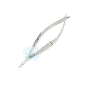 Tijeras Oftálmicas Rectas Vannas con Puntas Afiladas, Instrumento Médico Quirúrgico, Tijeras Vannas Rectas de Punta Fina - Product Image 3