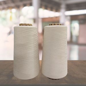 100% Cotton Ring Spun <b>Yarn</b> Raw White for Textile Weaving Moisture Absorbent Spun <b>Yarn</b> in Indian Price - Product Image 2