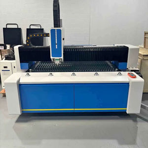 Machines de découpe laser à fibre avec livraison gratuite, haute puissance, précision de 0,05 mm, découpeuse de métal avec vitesse de 360 IPM et grand plateau de travail - Product Image 1
