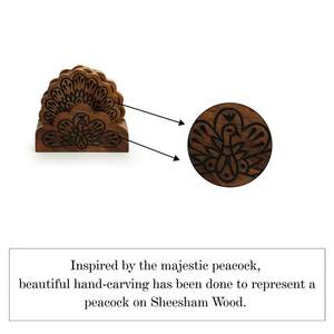 Fourniture en gros de sous-verres de thé en bois écologiques napperons tableau d'affichage avec prix authentique Design floral Style de luxe - Product Image 3