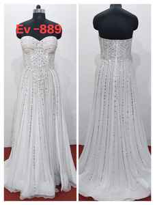 Robes de soirée à manches longues nouvellement lancées, robes de soirée élégantes avec perles, robes de soirée / robes de cérémonie - Product Image 5