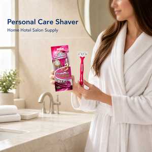 Rasoi Usa e Getta PearlMax a 3 Lame per <span class=keywords><strong>Donne</strong></span>, Confezione da 10 Pezzi, <span class=keywords><strong>Rasoio</strong></span> per Cura Personale per Casa, Hotel, Salone, Fornitura all'Ingrosso - Product Image 6