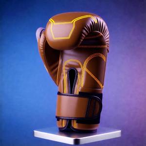 Guantes de Entrenamiento de Cuero Premium con Diseño de Bordado Personalizado y Acolchado de Espuma de Alta Densidad para Gimnasio y Entrenamiento con Saco - Product Image 2