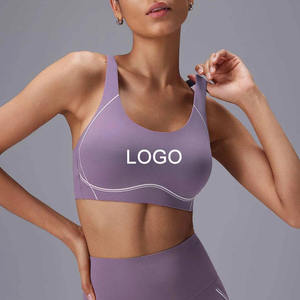 Soutien-gorge de sport personnalisé à soutien élevé Haut de yoga pour femme Ensemble de vêtements de sport pour la salle de sport - Product Image 1