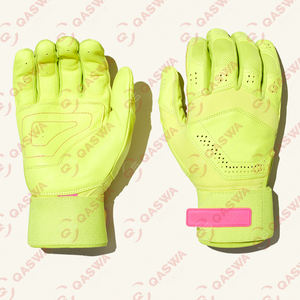 Gants de frappeur de baseball en cuir de vachette 100% originaux avec impression de logo personnalisé respirant durable et OEM disponible - Product Image 6