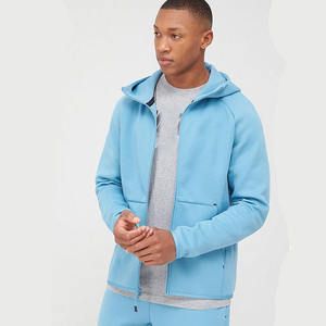 Demande du client Conception professionnelle Style à la mode Offres Spéciales Qualité durable pour les sweats à capuche zippés pour hommes - Product Image 4