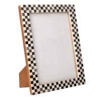 Marco de Fotos Personalizado de Diseño Moderno, Hecho a Mano, Resistente al Agua, de MDF y MOP, de Alta Calidad, 5 x 7 Pulgadas, para el Hogar, Gran Venta 2025