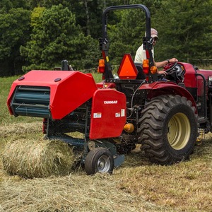 Presse à foin agricole avec compatibilité tracteur et taille de balle réglable pour une performance polyvalente sur le terrain - Product Image 4