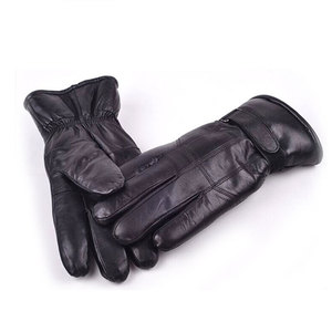 Guantes de cuero de moda para hombre de último diseño Guantes de cuero genuino de invierno Precio al por mayor para escenas de fiesta casuales al aire libre - Product Image 3