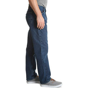 Hot Selling Most Stylish <b>Men</b> Vintage Design Stone Washed Blue Color Relaxed Fit <b>Denim</b> Pants <b>Men</b> Jeans in Low Rates OEM ODM - Product Image 2