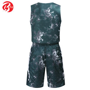 Vêtements de sport Bsci personnalisés en polyester pour hommes, kit de basket-ball équipe club, uniforme de basket-ball à la conception par sublimation - Product Image 3