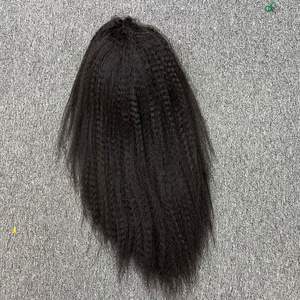 2023 vente chaude de haute qualité birman bouclés vierge cheveux vietnamiens 12-30 pouces 130%-180% densité faisceaux en gros perruques - Product Image 1