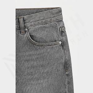 Jeans slim fit pour homme de haute qualité, denim extensible, style confortable, pantalon évasé, vêtements de rue, mode, couleur personnalisée - Product Image 5