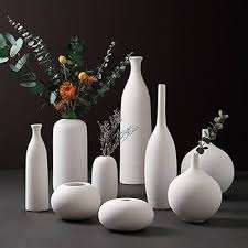 FANGSHENG, venta al por mayor, estilo Animal, jarrón de cuerno blanco puro hecho a mano, tacto Real, forma redonda, arte, Decoración de mesa coleccionable - Product Image 3