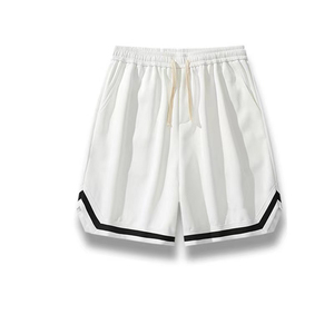 Pantalones de baloncesto de secado rápido, pantalones de entrenamiento de cinco cuartos, pantalones cortos holgados pero hasta la rodilla para hombres, deportes, correr, FitnessDDP, envío - Product Image 5