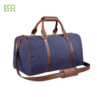 Sacs de voyage en toile de mode en gros, fermeture éclair, 100% coton, impression de logo couleur personnalisée, pour le sport et les voyages, sans marque