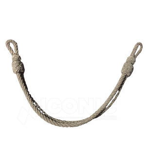 Personalice su propio diseño Cordones de sombrero de bajo precio Servicio OEM Cordones de sombrero hechos por profesionales - Product Image 1