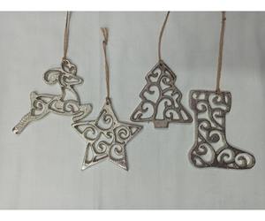 Adorno Navideño Moderno y Colorido para Árbol de Navidad, Decoración Colgante de la India, Disponible para la Venta - Product Image 3