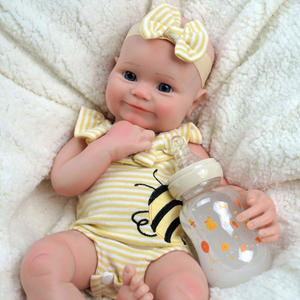 バサイド工場卸売フルシリコンリアルリアルな生まれ変わった人形シリコン生まれ変わった赤ちゃん - Product Image 4