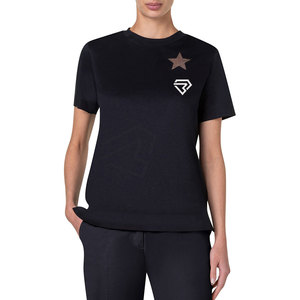 T-shirts d'été neufs pour femmes en rayonne respirante et écologique, à manches courtes, style streetwear, vente en gros, haute qualité, unis - Product Image 1