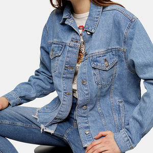 Nueva Chaqueta Vaquera Personalizada para Mujer, Chaqueta de Mezclilla con Pedrería para Mujer, Ropa de Mezclilla - Product Image 2