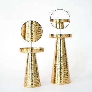 Bougeoir en métal en spirale de fer à forte demande pièce décorative artistique pour les salles de Noël rétro éclectiques bohèmes - Product Image 2