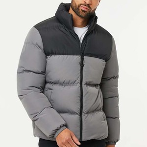 <b>Men's</b> High Street Waterproof Polyester <b>Jackets</b> Contrast Colors Customized Design Zipper Embroidered New Arrival OEM Service - Product Image 6