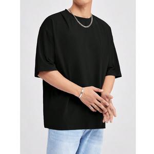 Camiseta de Verano Casual para Hombre, Diseño Personalizado, Cuello Redondo, Talla Grande, Sólida, Transpirable, Ajuste Holgado, Proveedor de Fitness de BD - Product Image 4