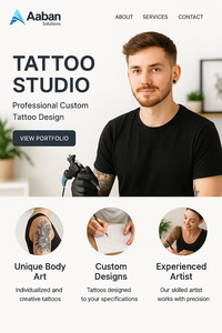 Développement de site Web de studio de tatouage professionnel Experts Web qualifiés aux États-Unis offrant une présence en ligne fiable et abordable - Product Image 4