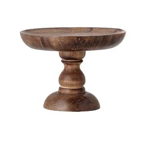 Handmade Design Rounded Shape <b>Cake</b> Serving Stand For Party Celebration Walnut Finishing Tableware Rounded Wooden <b>Cake</b> <b>Server</b> - Product Image 1