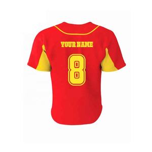 Jersey de béisbol unisex, malla de poliéster de secado rápido, uniforme deportivo informal con estilo, estampado bordado personalizado, jersey de béisbol duradero - Product Image 6