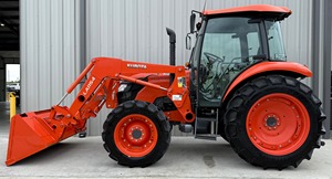 Tractor Kubota M7060 Usado con Cabina |   Tractor Agrícola Hidráulico 4x4 |   Tractor agrícola Kubota M7060 4WD con toma de fuerza en venta - Product Image 2