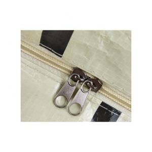 Sac de voyage décontracté pliable, grande capacité, résistant à l'eau, écologique, léger et durable en tissu tissé PP - Product Image 5