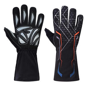 Guantes de karting para interiores Go Kart de nailon personalizados de color negro - Product Image 6